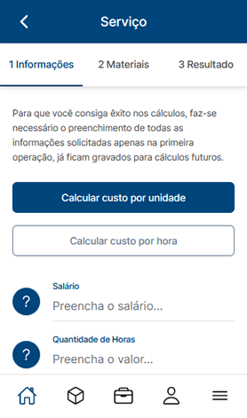 Precificação de Serviço